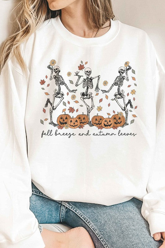 FALL BREEZE AND AUTUMN BREEZE Graphic Sweatshirt