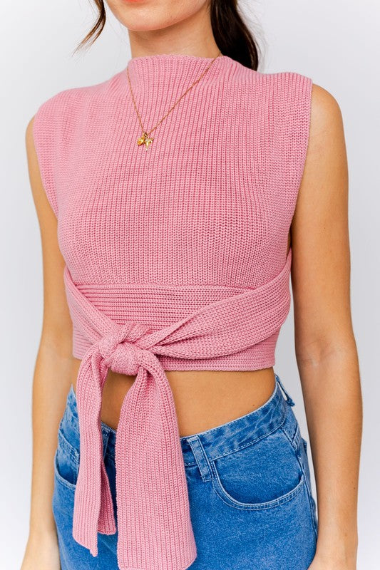 Nia Multi-Tie/Convertible Sweater Tank