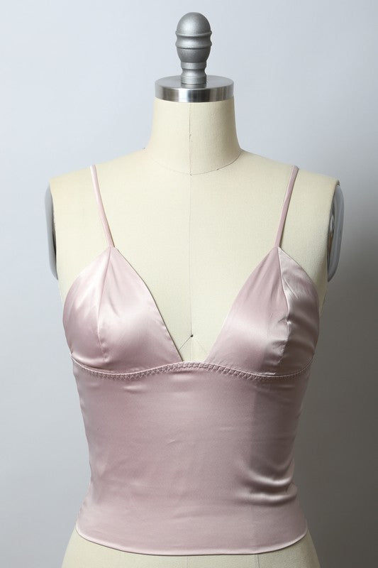 Serena Satin Top