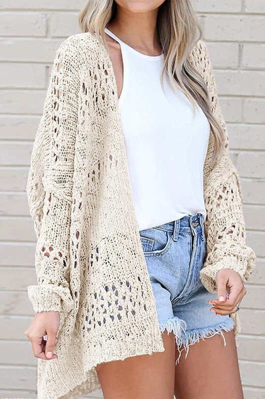 Leoni Crochet Cardigan