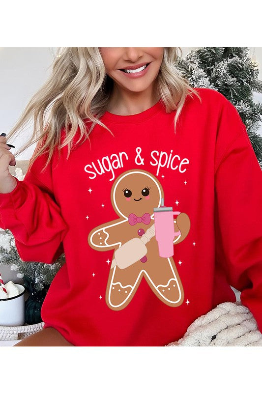 Sugar and Spice Christmas Sweatshirt