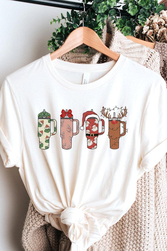 Christmas Tumblers Short Sleeve Tee