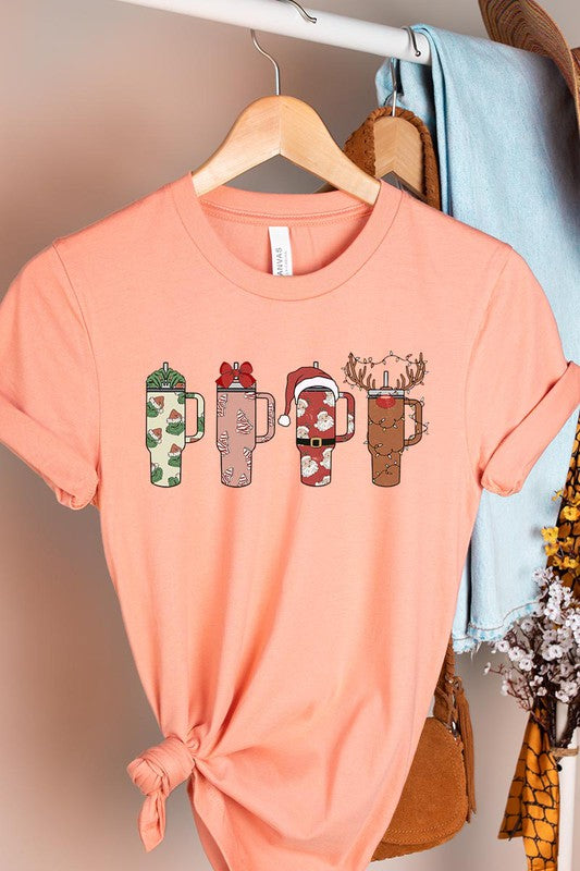 Christmas Tumblers Short Sleeve Tee