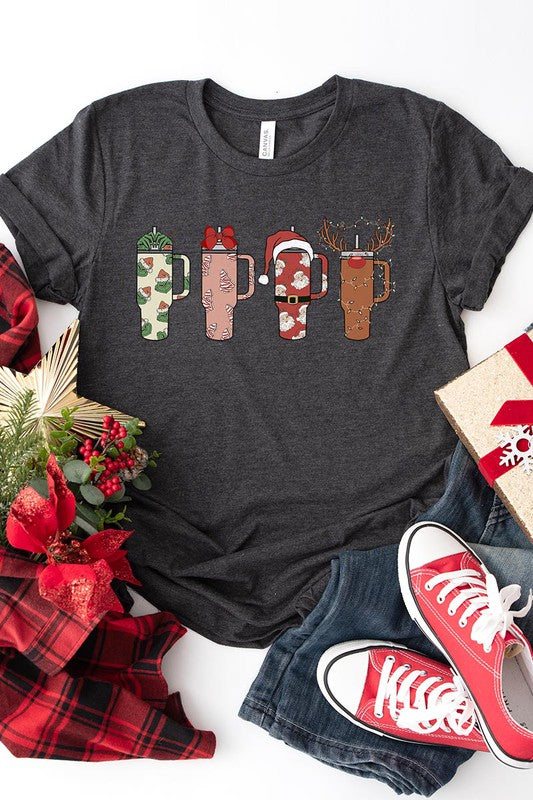 Christmas Tumblers Short Sleeve Tee