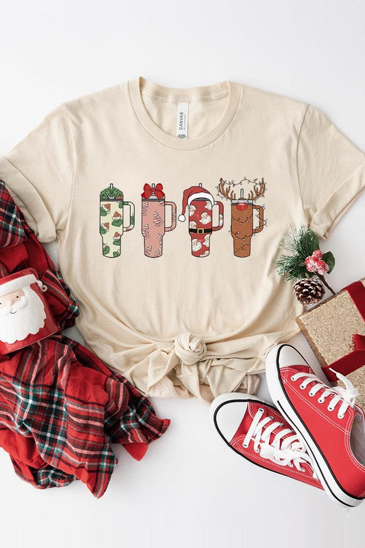 Christmas Tumblers Short Sleeve Tee