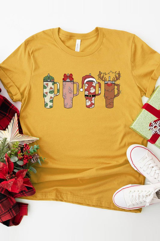 Christmas Tumblers Short Sleeve Tee