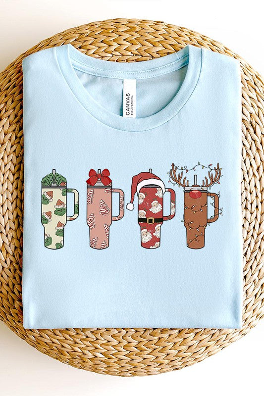 Christmas Tumblers Short Sleeve Tee