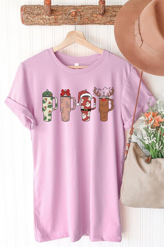 Christmas Tumblers Short Sleeve Tee