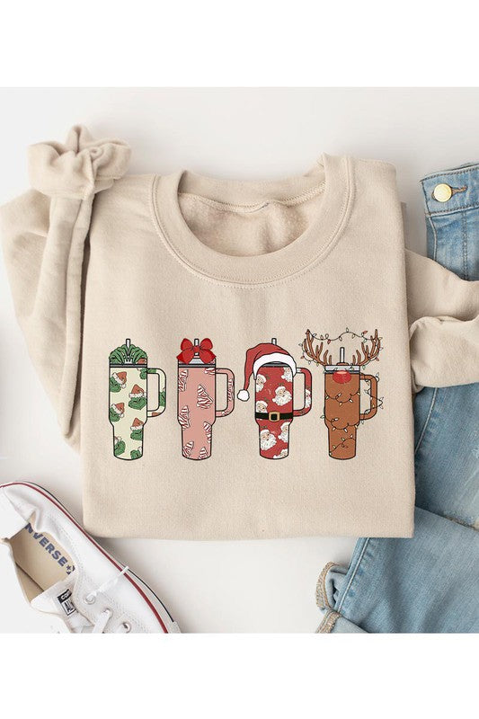 Christmas Tumblers Sweatshirt