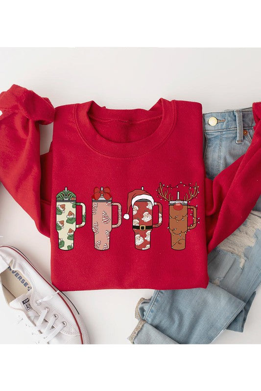 Christmas Tumblers Sweatshirt