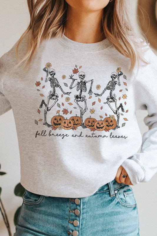 FALL BREEZE AND AUTUMN BREEZE Graphic Sweatshirt