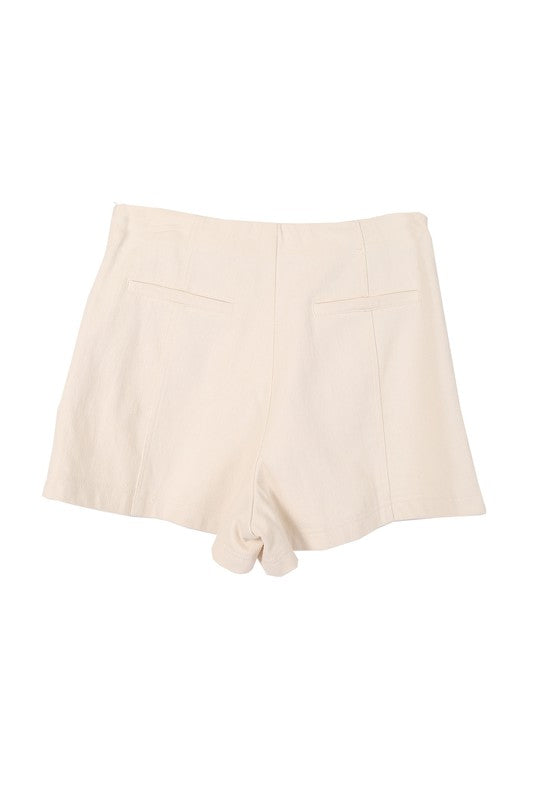 Linen shorts